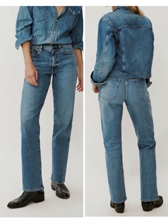 Buck Mason Denim - Buck Mason Twill Rider Jean Medium Wash